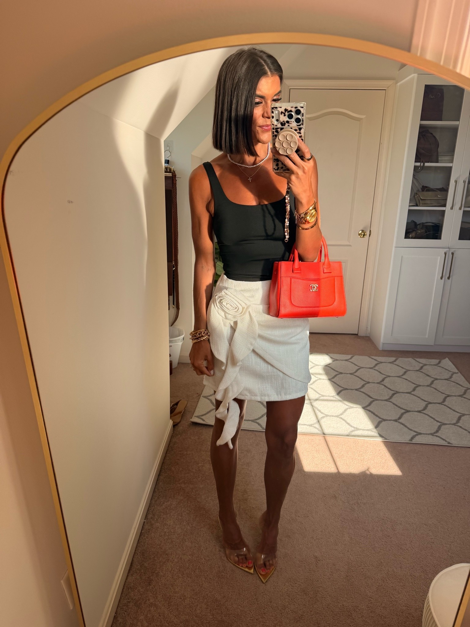 Tonight’s dinner fit! Size small in skirt, xs in tank

#LTKdayinmylife #LTKootd #LTKgrwm