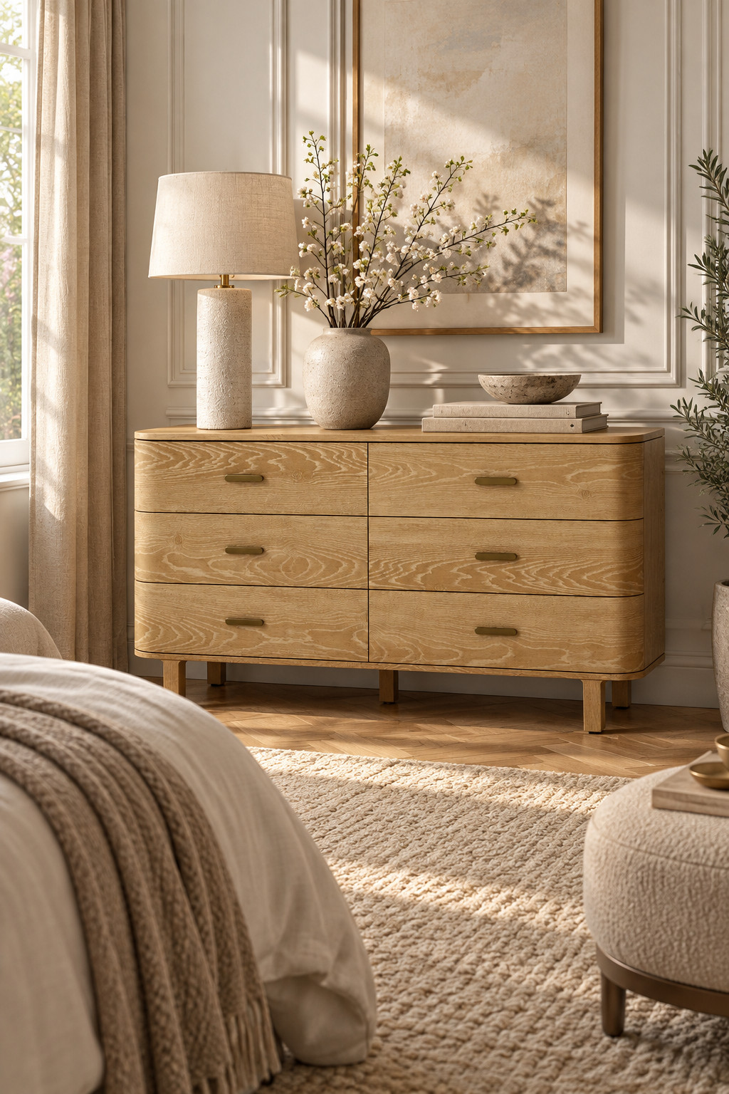 These Wayfair drawer dressers are making basic bedroom storage look way prettier. I found so many styles that could work with modern, transitional, farmhouse, organic modern, or minimalist bedrooms. Some are light and airy, some are rich and moody, and others have those gorgeous textured fronts that make the dresser feel like a statement piece. Definitely one of those furniture categories I’d rather grab during a sale. #WayfairFinds #DresserSale #BedroomStorage #BedroomDecor #HomeFurniture #ModernDresser #FarmhouseBedroom #OrganicModernHome #BedroomFurnitureIdeas #HomeFinds #FurnitureDeals 

 #LTKSeasonal #LTKHome #LTKSaleAlert