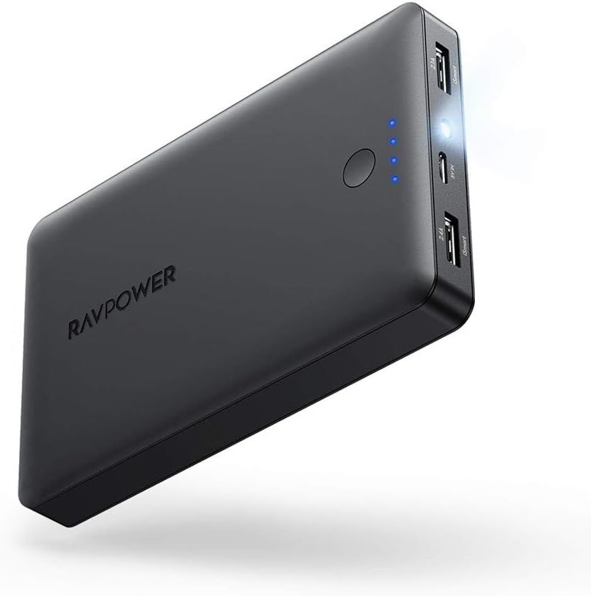 Upgraded Power Bank RAVPower 16750mAh Portable Charger Ultra-Compact External Battery Pack with 4... | Amazon (US)