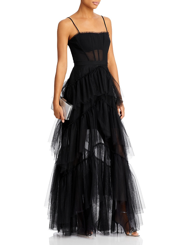 Bcbgmaxazria Tulle Corset Essential Gown | Bloomingdale's (US)