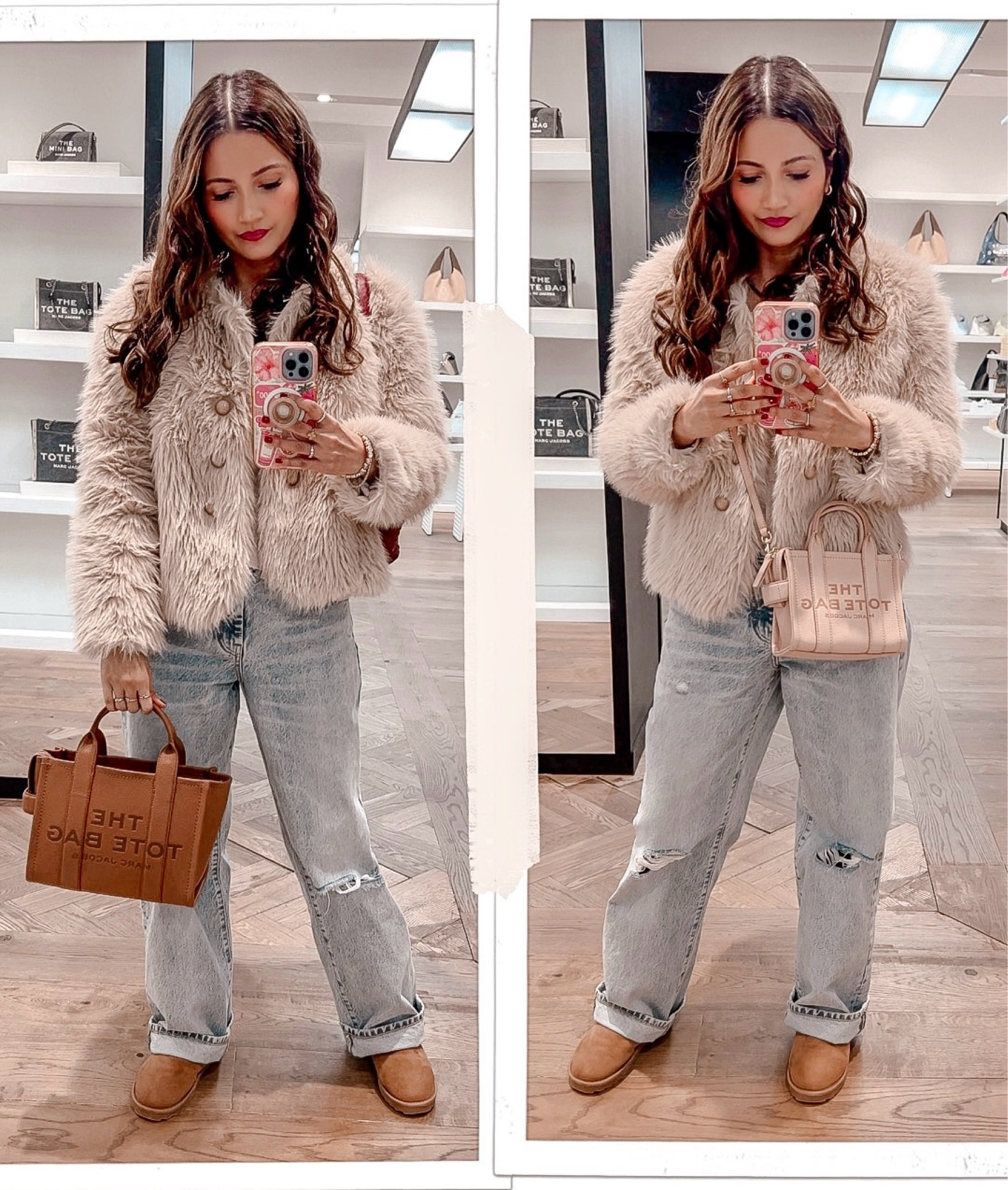 Marc Jacobs Leather Tote in Tan and Rose Pink

#LTKcanada #LTKbag #LTKstyletip