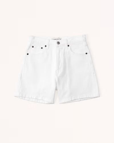 Women's High Rise Dad Short | Women's Clearance | Abercrombie.com | Abercrombie & Fitch (US)