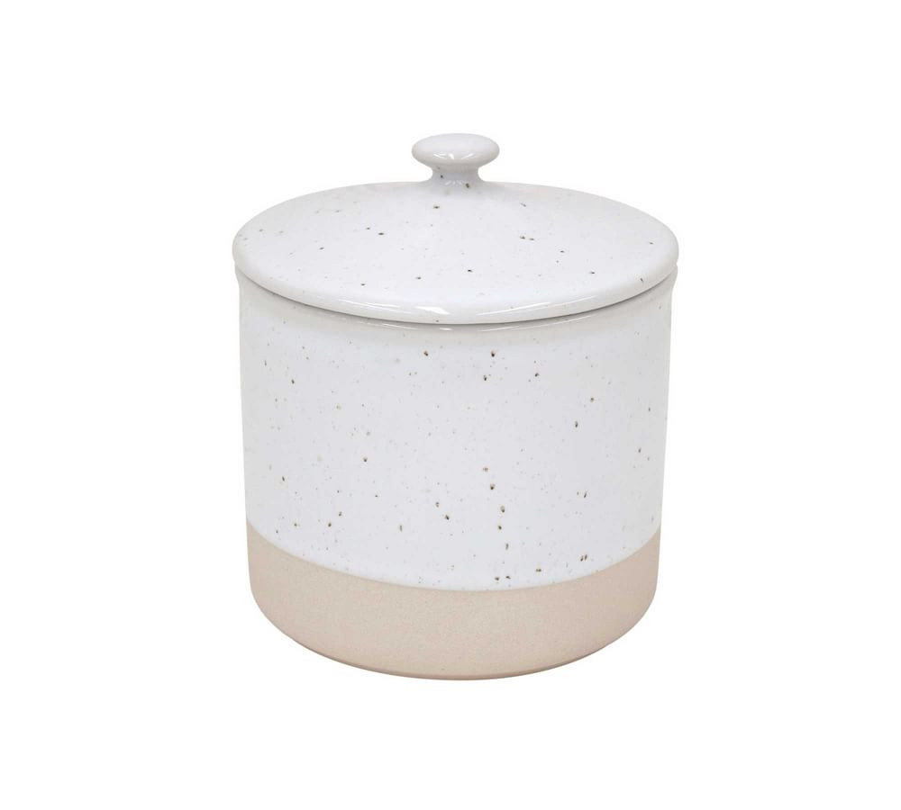 Casafina Fattoria Kitchen Canisters, Stone - Small | Pottery Barn (US)