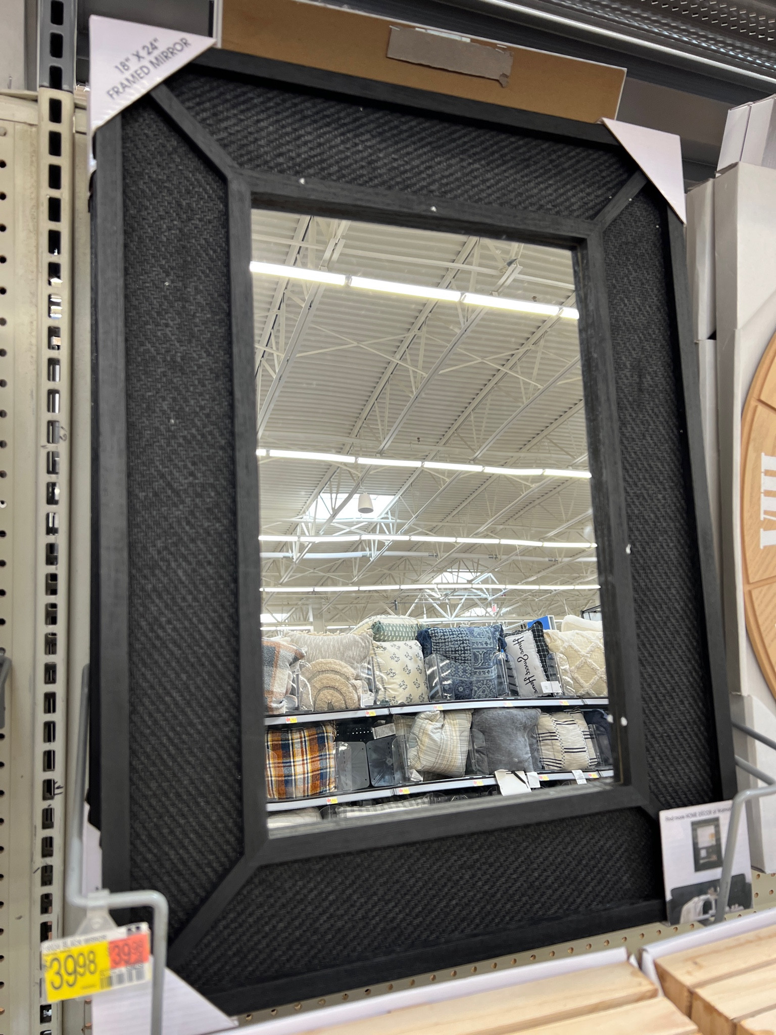 Mix of modern and traditional black cane framed mirror…good with just about any decor🖤

#LTKhome #LTKSeasonal #LTKunder50