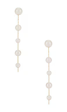 BaubleBar Madeline Earrings in Pearl from Revolve.com | Revolve Clothing (Global)