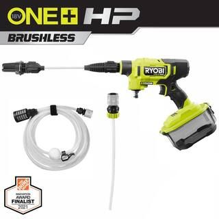 RYOBI ONE+ HP 18V Brushless EZClean 600 PSI 0.7 GPM Cordless Cold Water Power Cleaner (Tool Only)... | The Home Depot