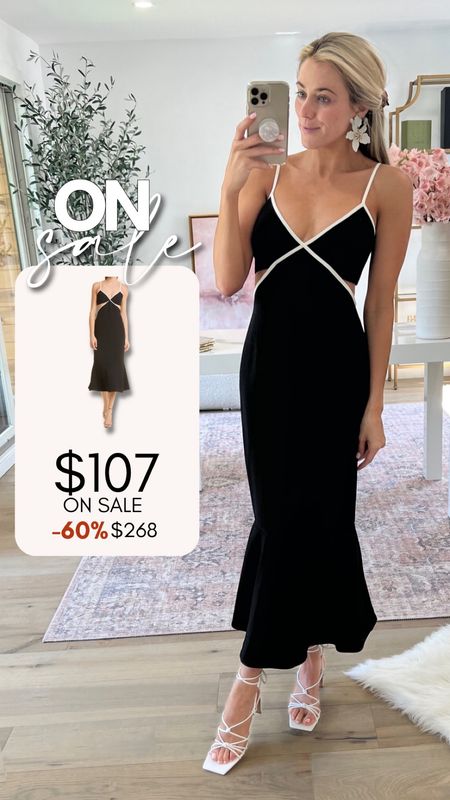 Black & white dress
Nordstrom
Sale
Floor length
Formal
Wedding guest dress 

#LTKwedding #LTKsalealert #LTKstyletip