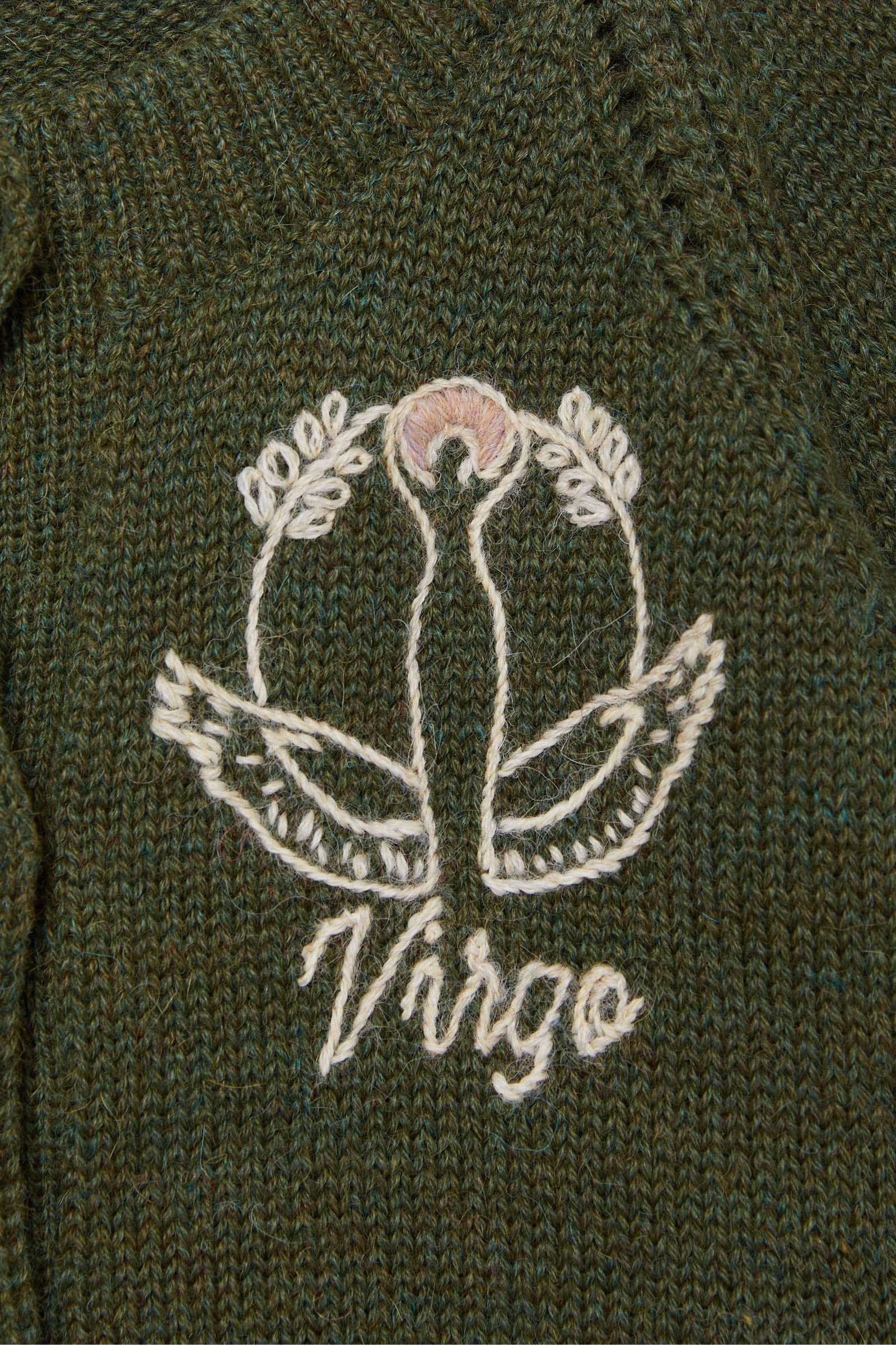 The Astral Cardigan | Virgo Emerald | Christy Dawn