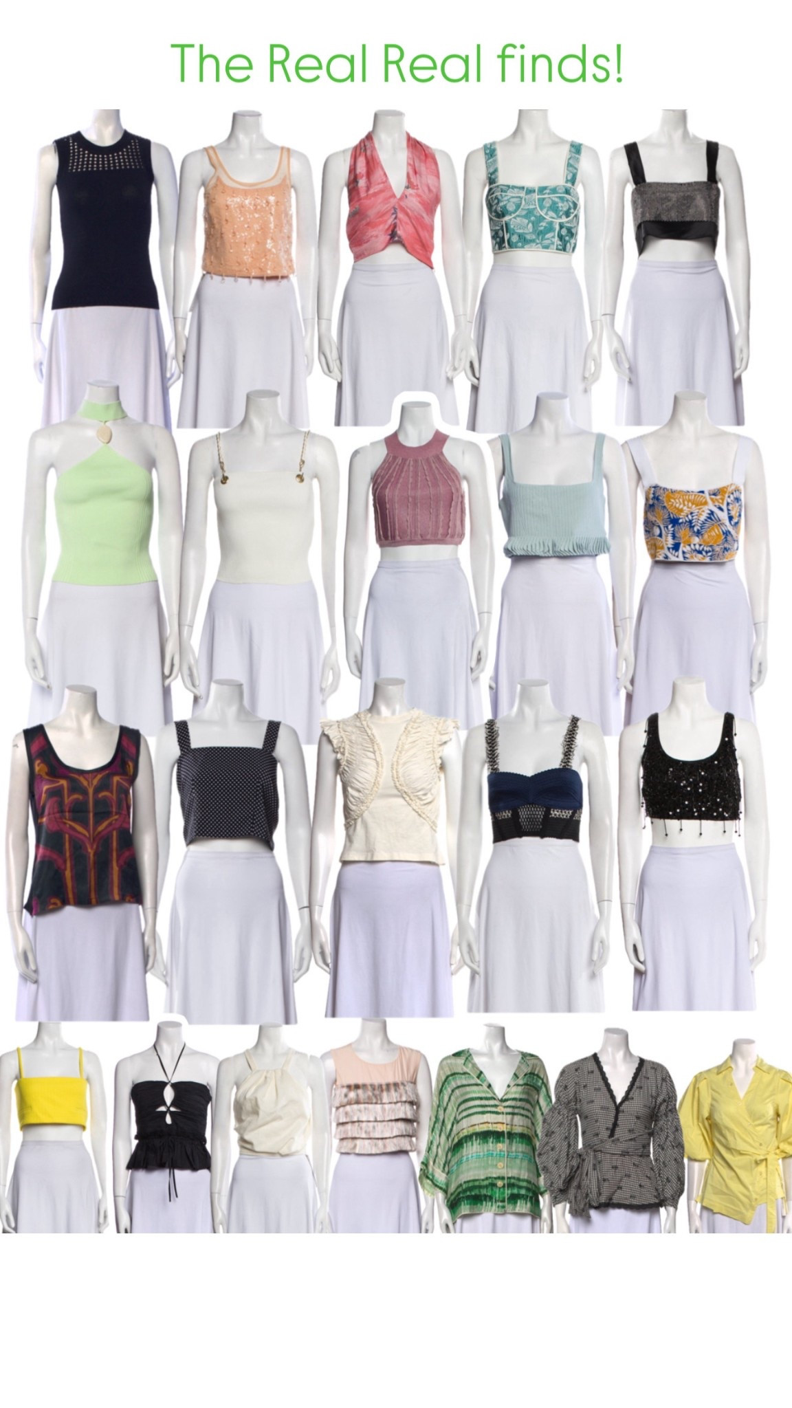 The real real finds! All under $100

#LTKFindsUnder100 #LTKParties #LTKStyleTip