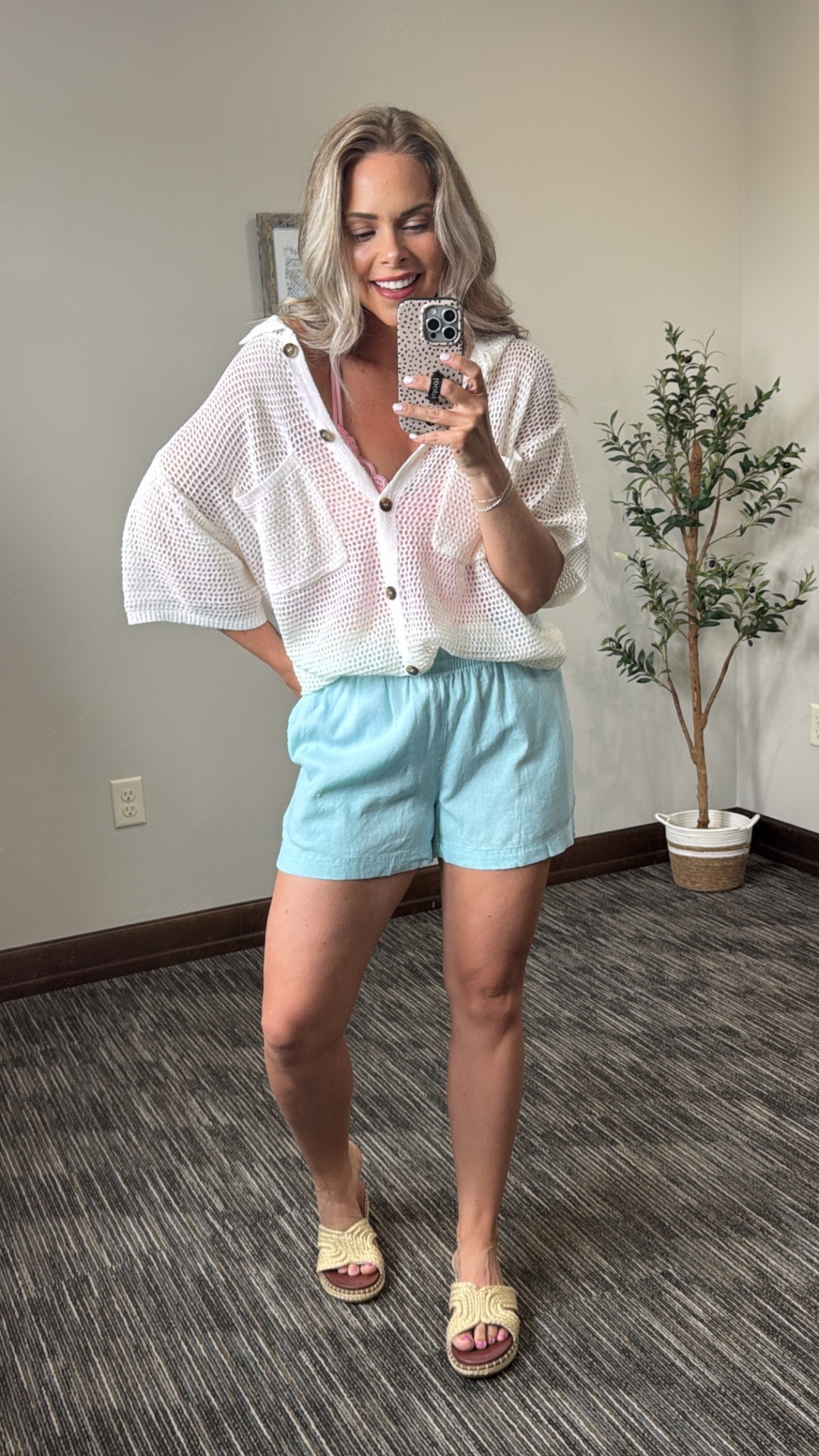 Small tops and medium shorts  

#LTKSeasonal #LTKSwim #LTKFestival