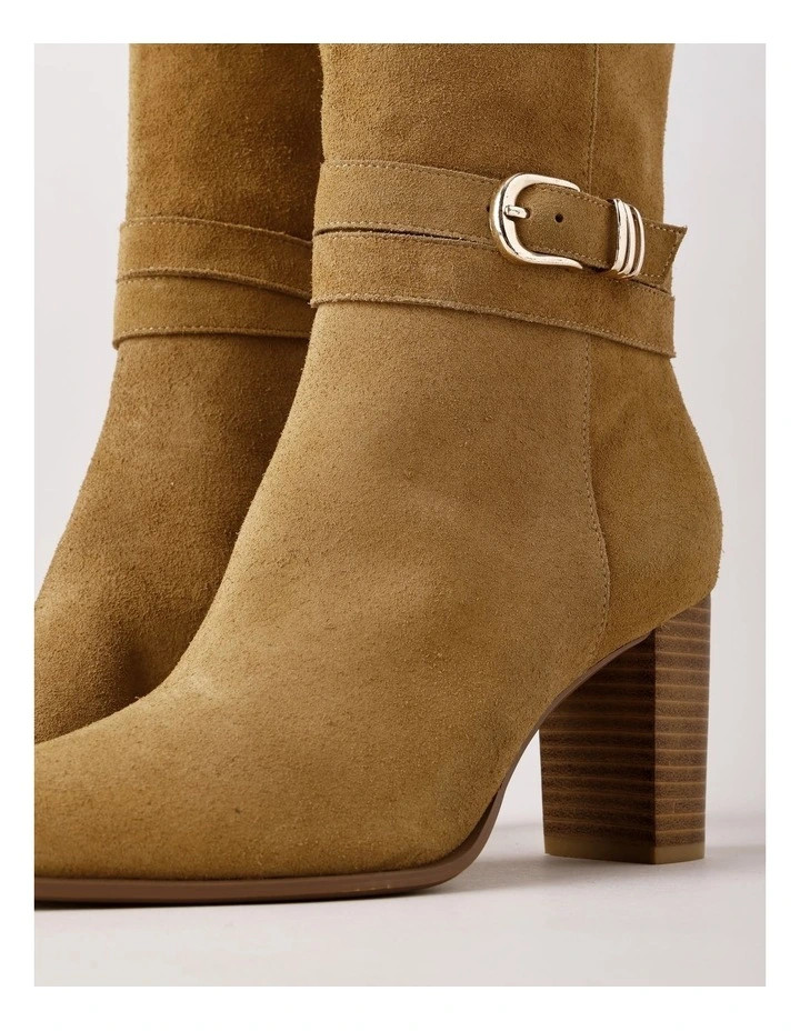 BasqueRemi Boot in Taupe Suede | Myer