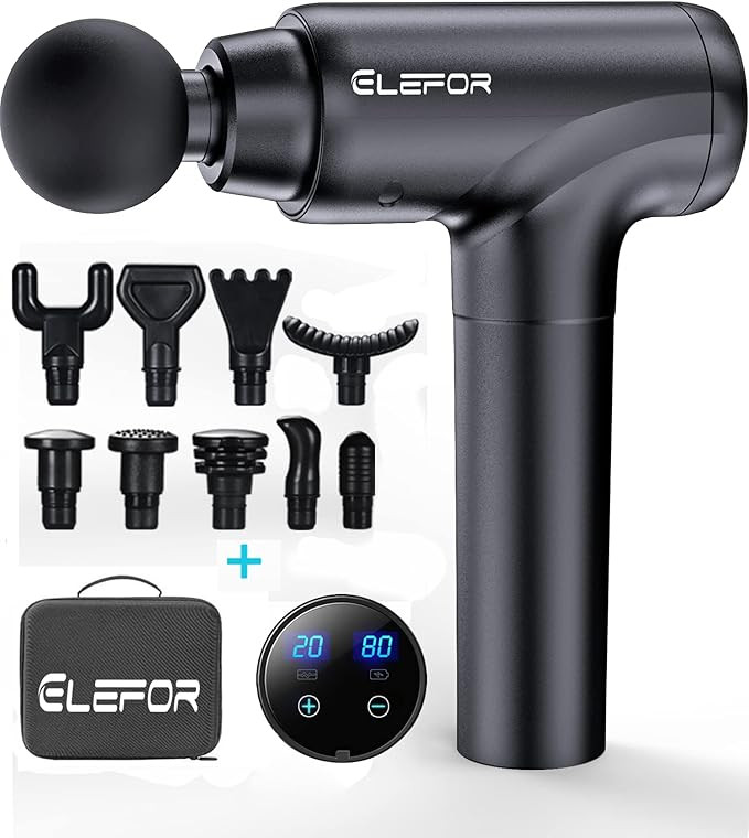 Massage Gun Deep Tissue,Percussion Massager Gun for Athletes Muscle Massage Gun for Pain Relief w... | Amazon (US)