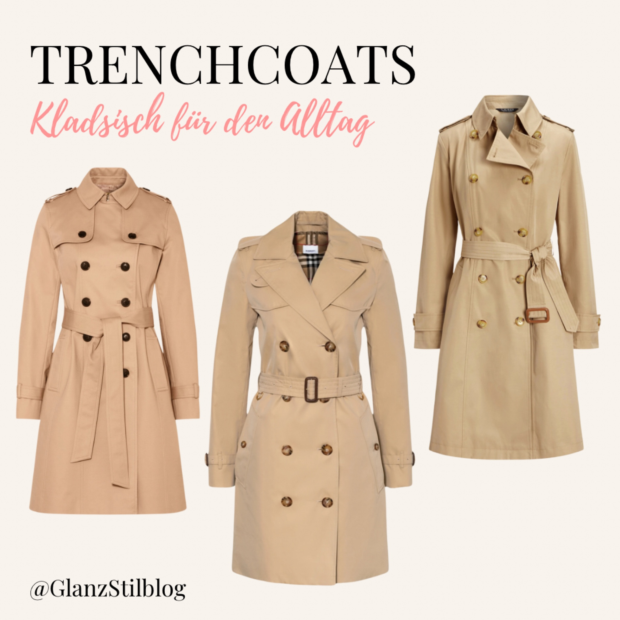 Klassisch, beige Trenchcoats für den Alltag 😍

#LTKstyletip #LTKeurope