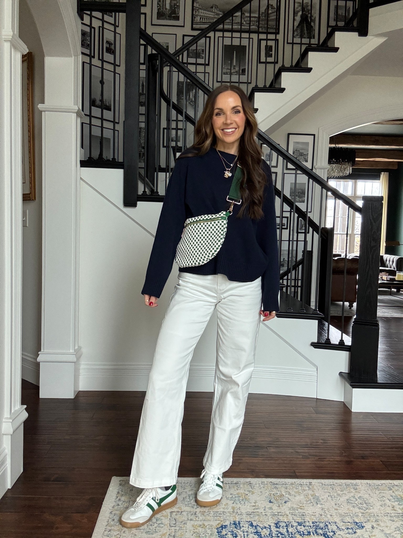 Tuesday outfit of the day - this belt bag is so cute and affordable  