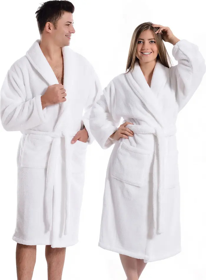 LINUM HOME TEXTILES Shawl Collar Tie Waist Robe | Nordstromrack | Nordstrom Rack