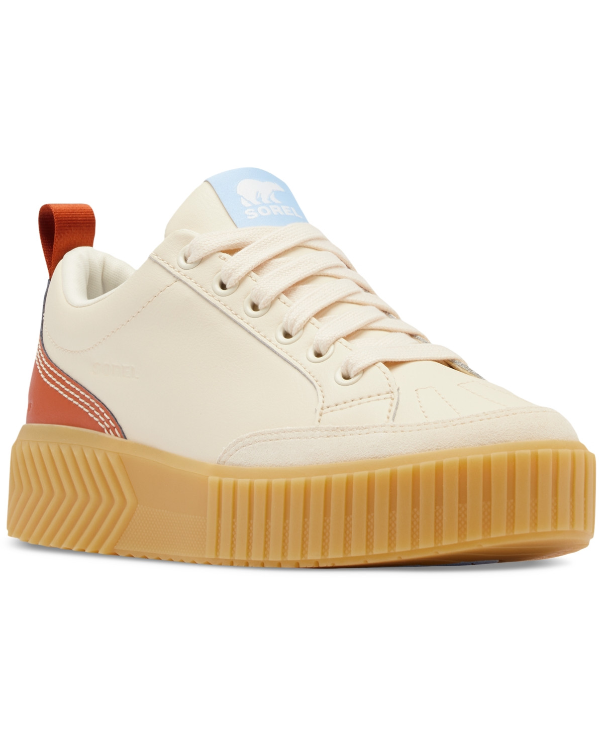 Sorel Women's Ona Ave Low-Top Sneakers - Honey White | Macy's