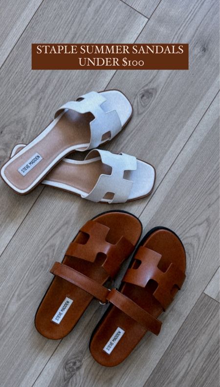 Loveeee these sandals and can’t wait to style them!! Quality leather and quite comfy!! Under $100 😍 

Size UP. I am normally a 10 and got 11 in both ✨

#LTKfindsunder100 #LTKshoecrush #LTKstyletip