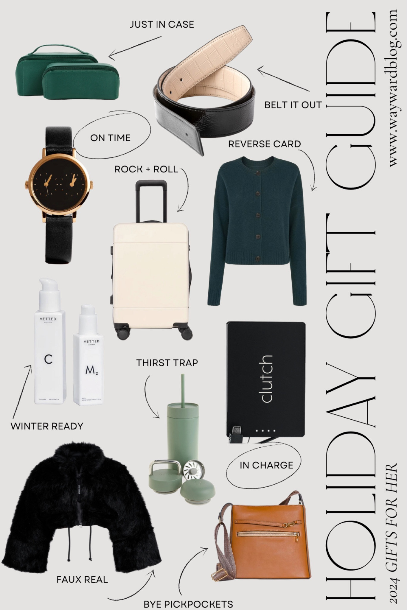 2024 Holiday Gift Guide: Travel Gifts for Her

She’ll go far with these clever and beautiful gifts! 🎁 

Find everything at waywardblog.com

#LTKGiftGuide #LTKSeasonal #LTKHoliday