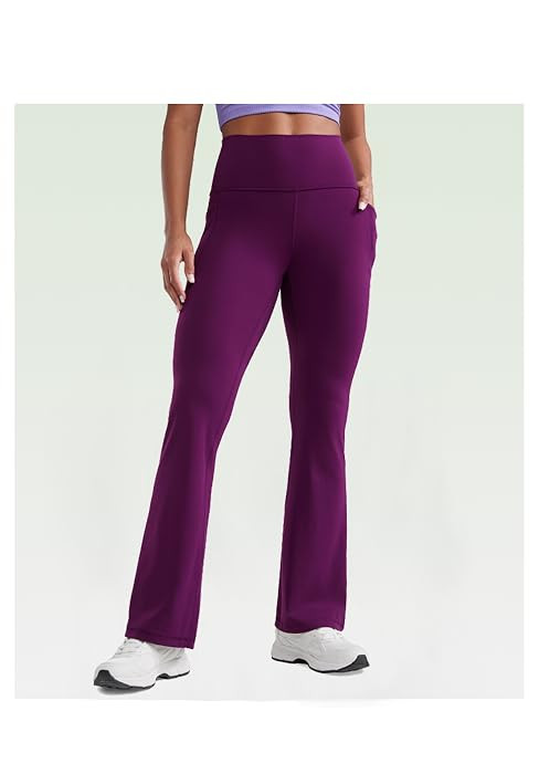 CRZ YOGA Womens Butterluxe High Waist Flare Pants 29" / 30.5" / 32" / 33.5" - Wide Leg Bootcut Yo... | Amazon (US)