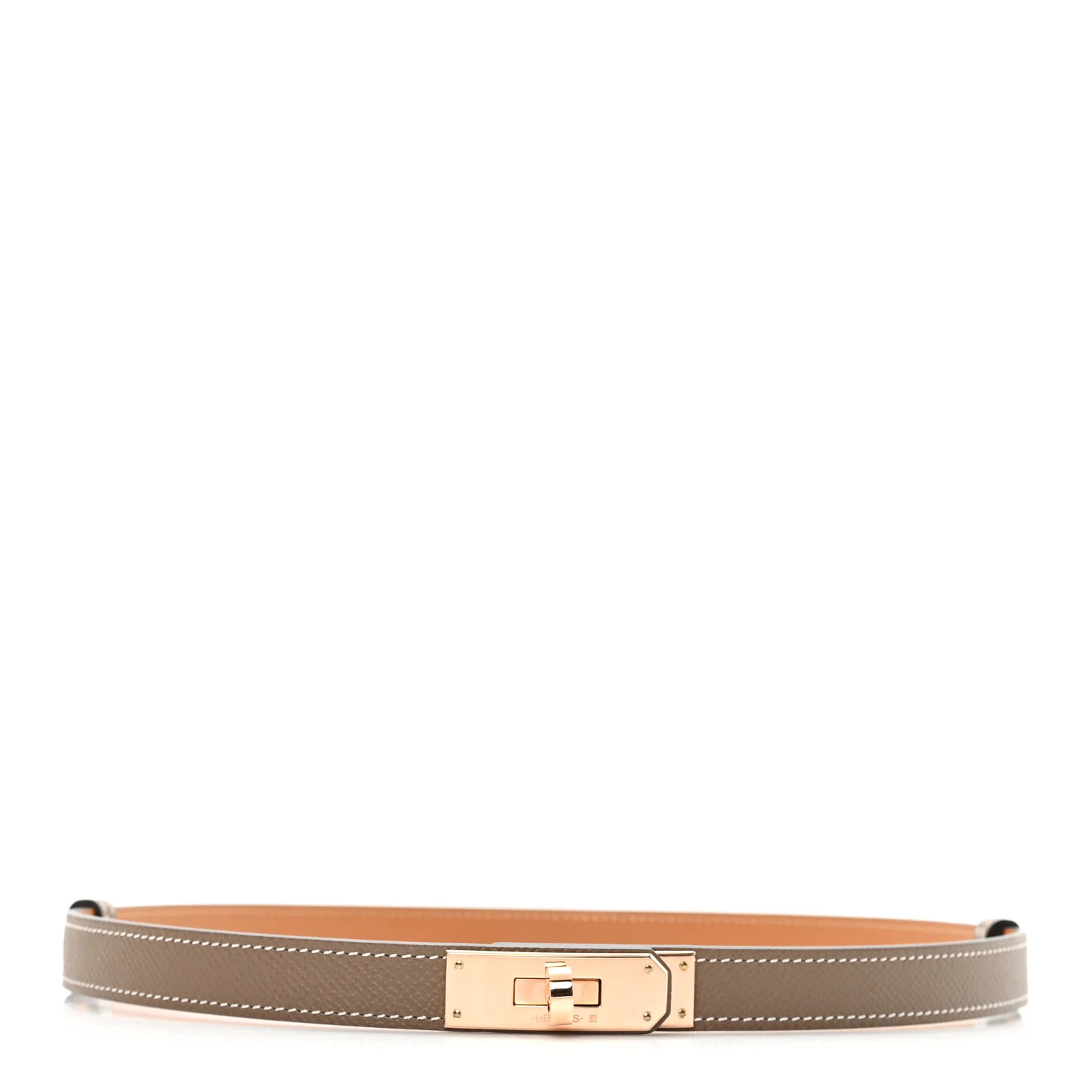 Hermes Epsom Kelly Belt Etoupe 1840530 | FASHIONPHILE (US)