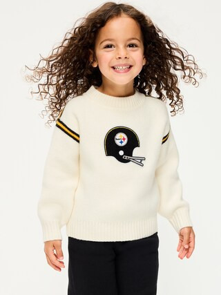 Pittsburgh Steelers Crew-Neck Sweater for Toddler Girls | Old Navy (US)