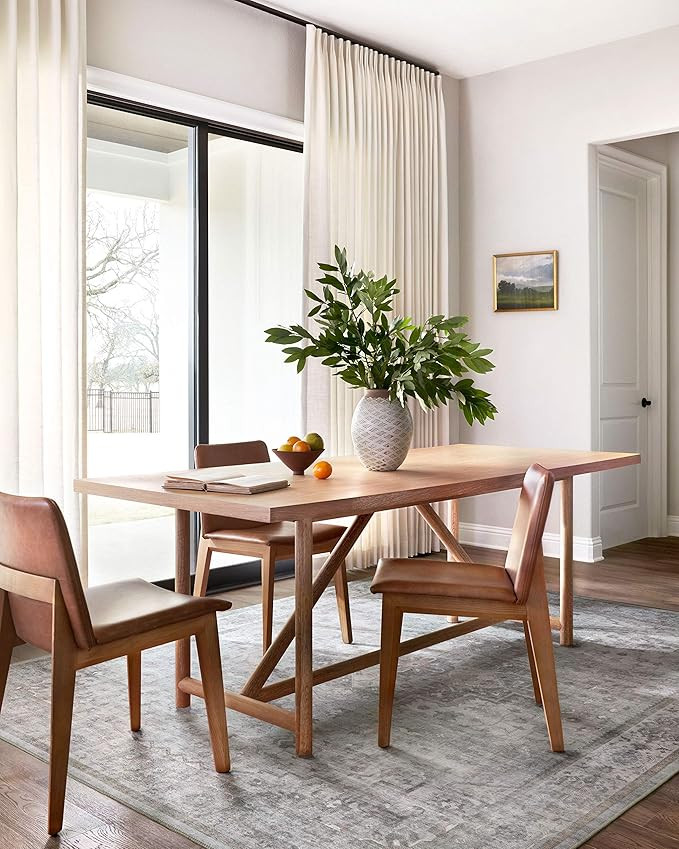 Loloi II Heidi Collection HEI-02 Dove / Blush, Traditional 7'-6" x 9'-6" Area Rug | Amazon (US)