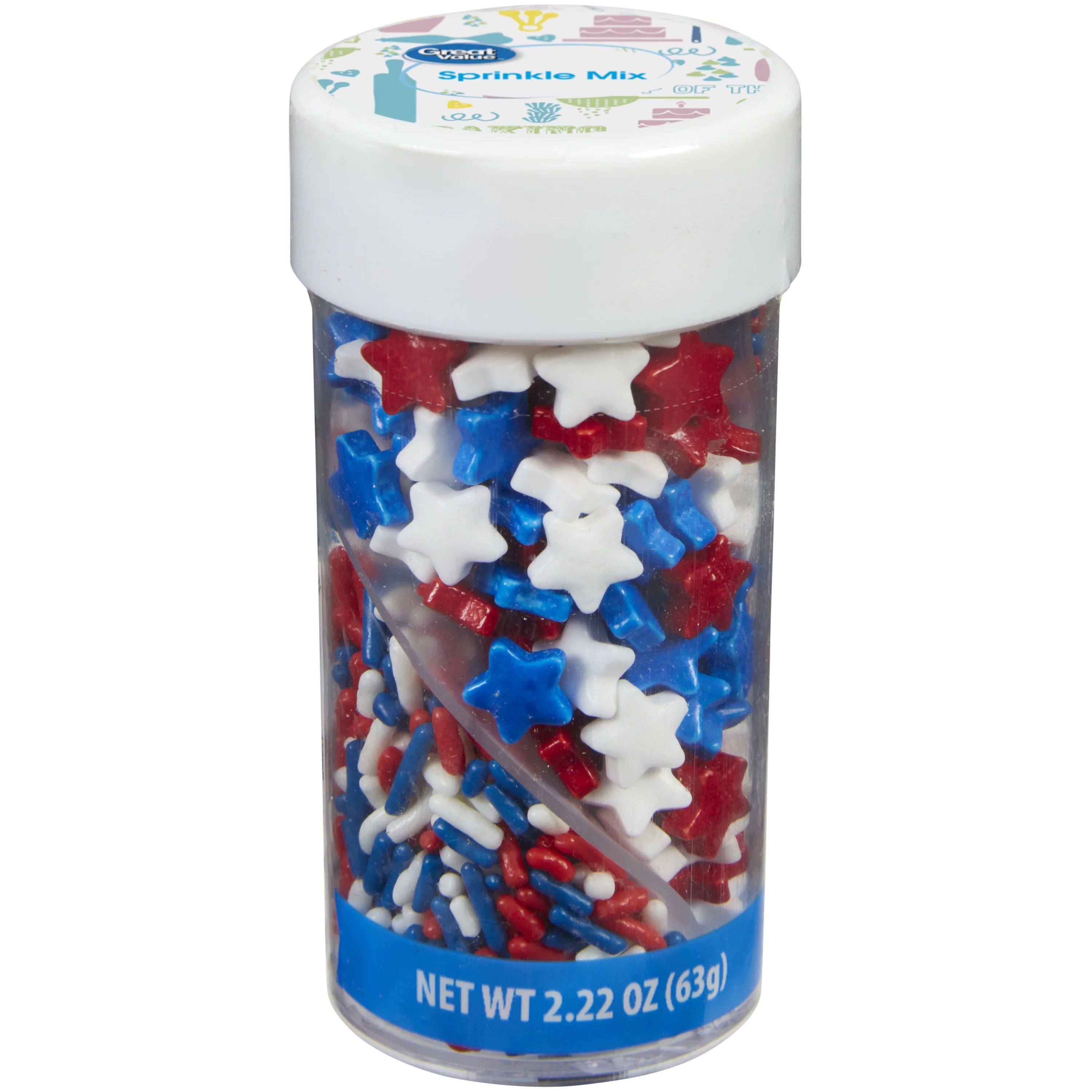 Great Value Patriotic Sprinkles Twist, | Walmart (US)