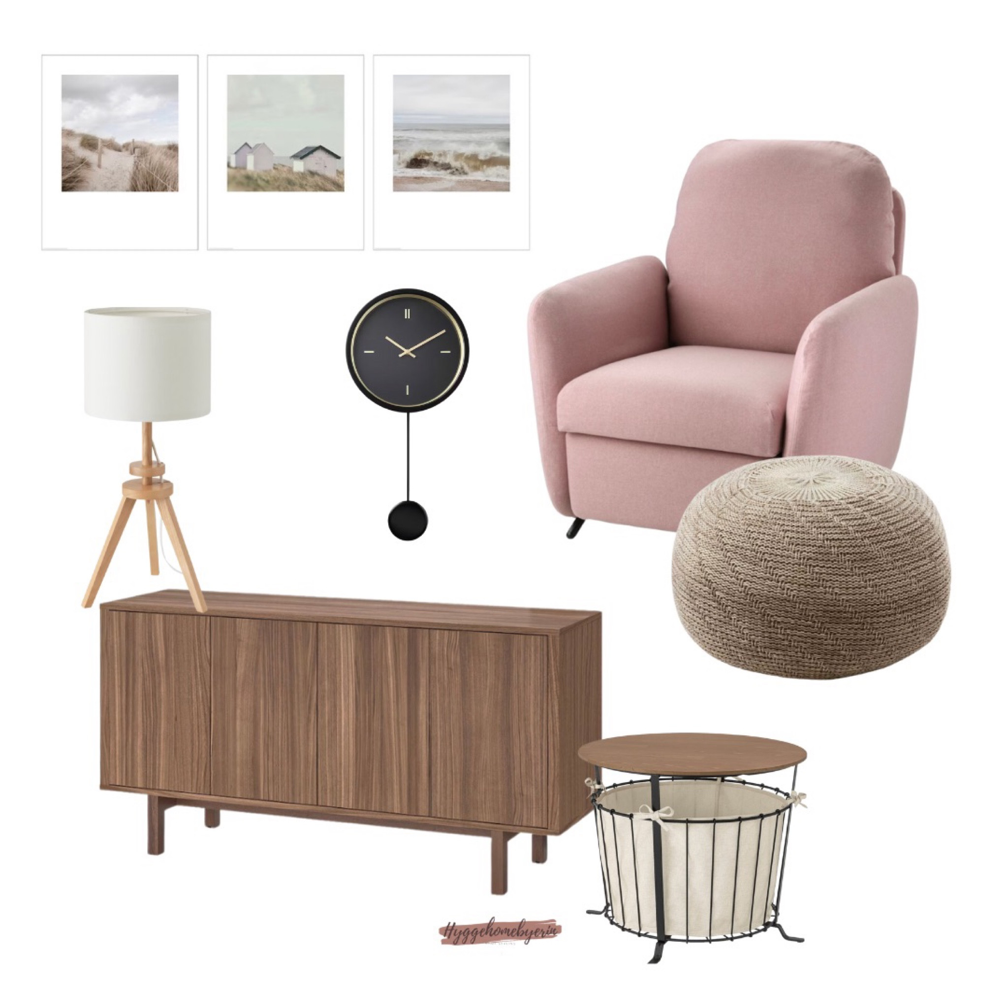 IKEA living room scheme with must haves 