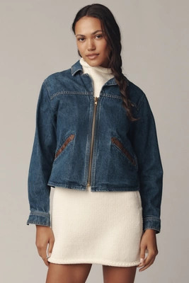 MOTHER Steer Clear Denim Jacket | Anthropologie (US)