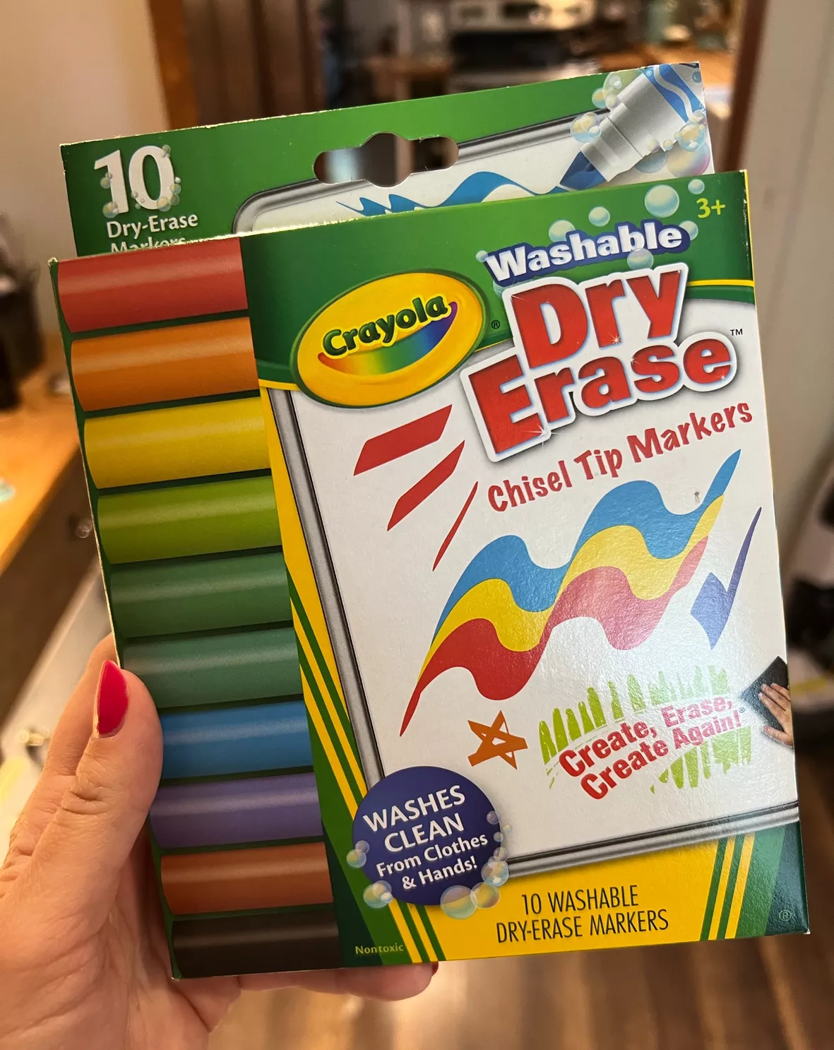 NEW OTHER Crayola Fine Line Washable Nontoxic Dry Erase Markers