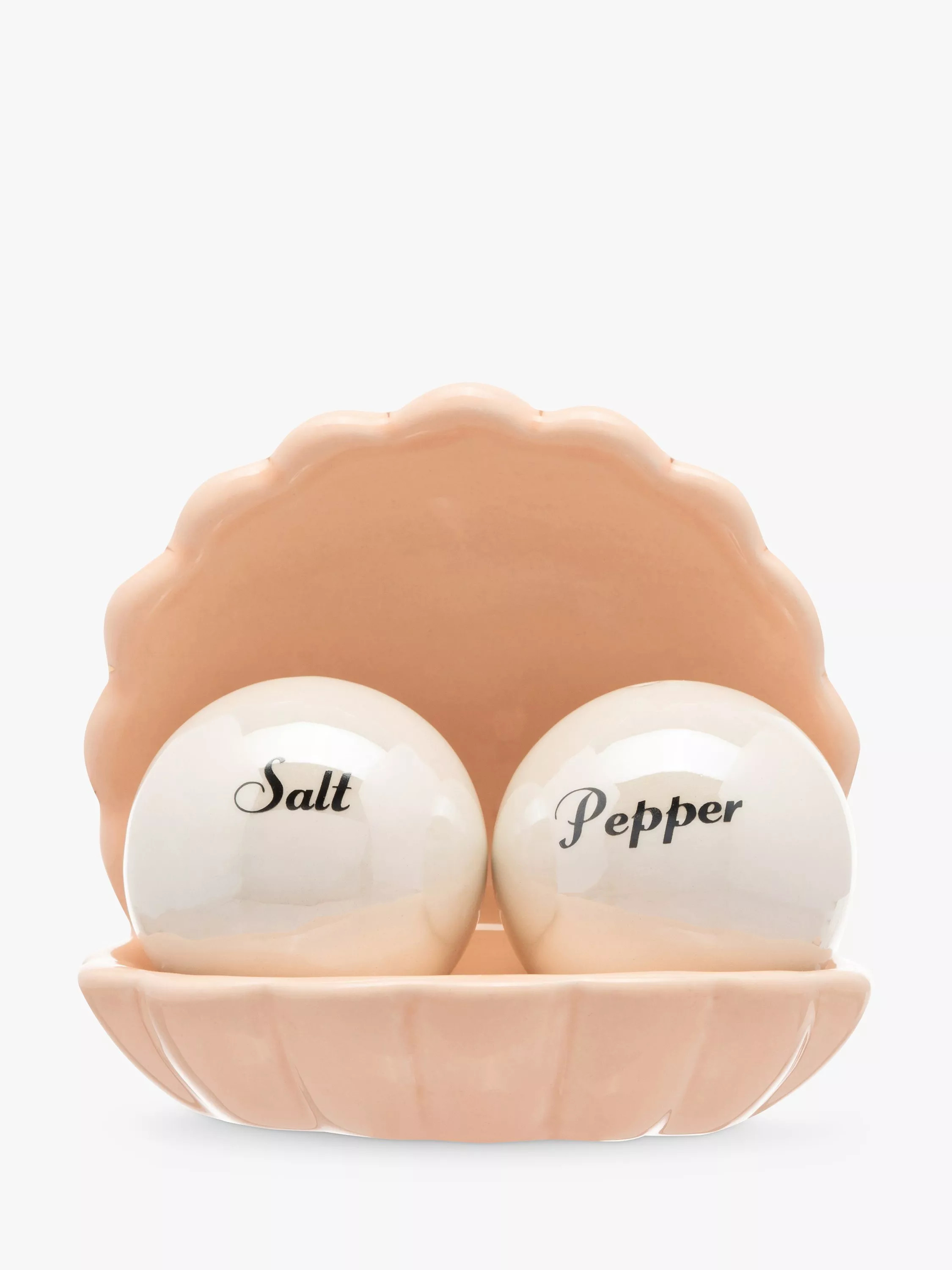Yvonne EllenShell Salt & Pepper Shaker Set, Pink/Multi | John Lewis (UK)