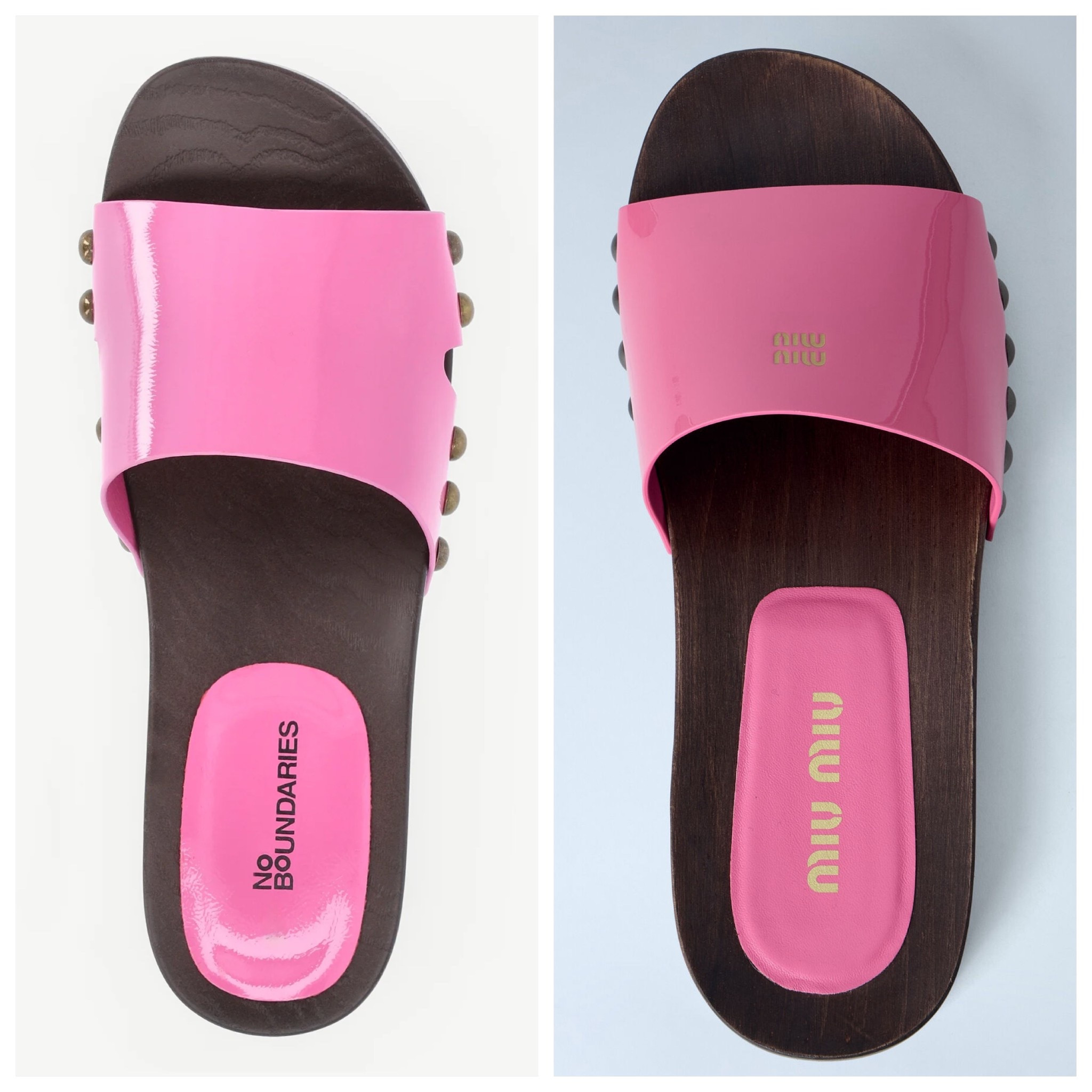 One is $600 one is less than 25. Can you guess which one I ordered comes in at four different color options I ordered it in black but I may go back for this pink cause it is so cute.  I am normally a 7 1/2 I ordered in eight.