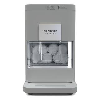 12 in Wide Artisanal Clear Sphere Ice Maker, Touch Control in Grey, | The Home Depot