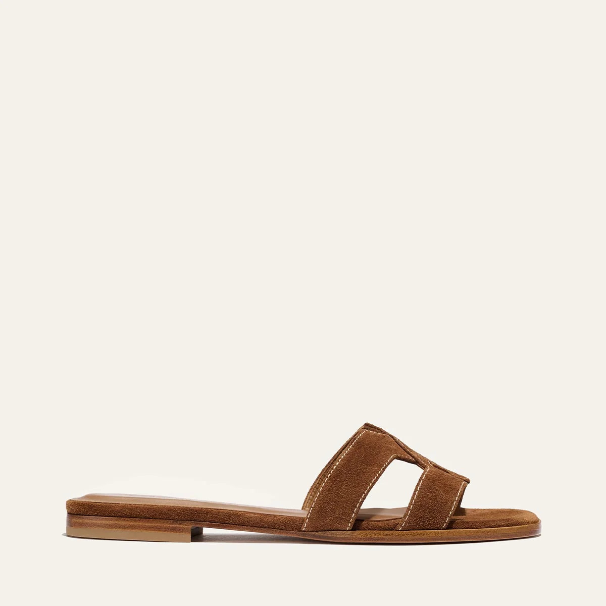 The MX Sandal - Saddle Suede | Margaux