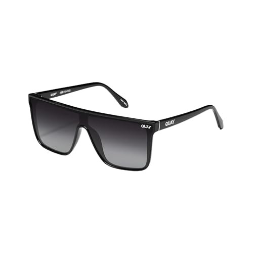 Quay Women's Nightfall Flat Top Shield Sunglasses | Amazon (US)