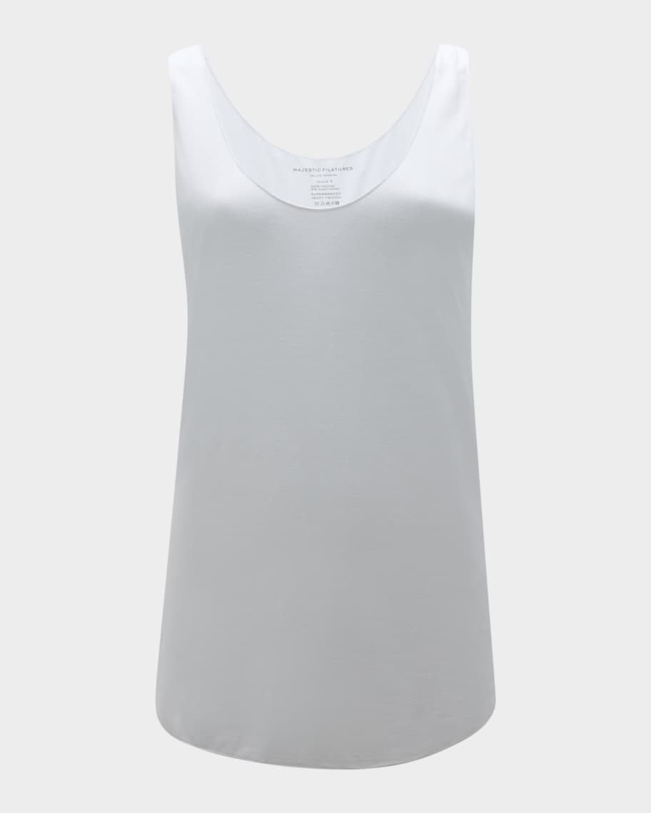Soft Touch Marrow-Edge Tank | Neiman Marcus