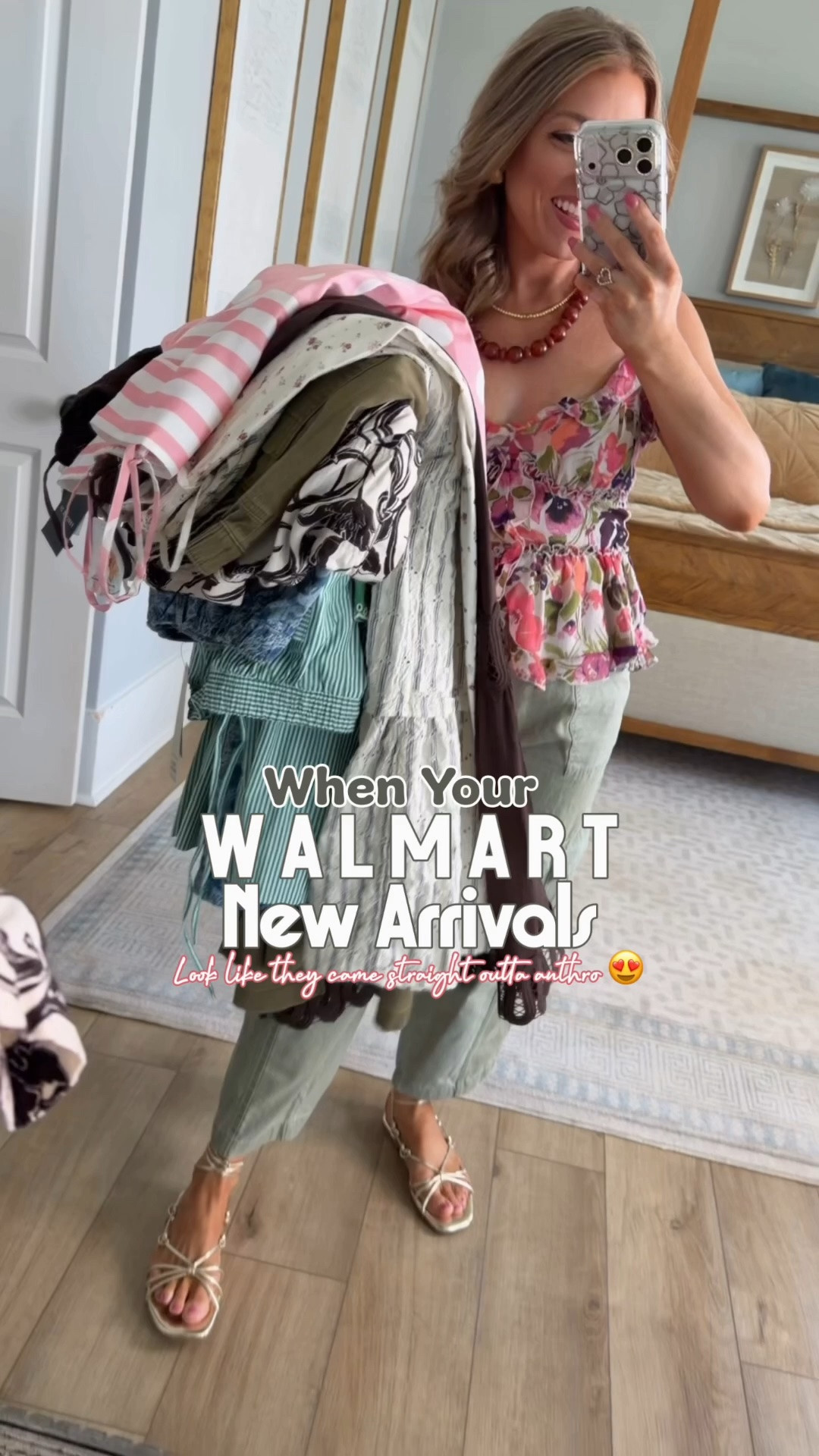 If Walmart keeps releasing pieces like these, my closet is going to have a serious problem! 🤍😆

These brand new Walmart fashion arrivals are giving effortless higher end style without the higher end prices. From flowy floral tops and romantic dresses to crisp white denim, wide leg jeans, utility pants, elevated basics, and the prettiest gold sandals, every piece looks so much more expensive than it is.

I’m especially loving all the rich earthy tones, feminine florals, classic polka dots, lightweight fabrics, and easy-to-style separates that transition perfectly from summer into early fall. Whether you’re headed to brunch, church, work, date night, vacation, or just want everyday outfits that feel put together, these new arrivals have so many versatile options.

Affordable fashion is my favorite kind of fashion, and this collection proves you don’t have to spend a fortune to look polished and on trend. Which outfit would you add to your cart first? ✨

#walmart #walmartfashion #walmartfinds #walmartstyle #walmartnewarrivals #newwalmartfinds #affordablefashion #fallfashion #transitionalstyle #boutiquestyle #lookforless #ootdinspiration #outfitideas #womensfashion #everydaystyle #casualchic #falloutfits #widelegjeans #whitedenim #floraltops #polkadotdress #utilitypants #fashionfinds #budgetfriendlyfashion #momstyle #styleinspo #fashionover30 #affordablestyle #fashionreels #everydayoutfits

#LTKootd #LTKPetite