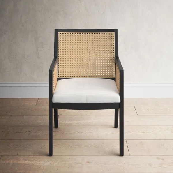 Aurora  Linen Upholstered Armchair | Wayfair North America