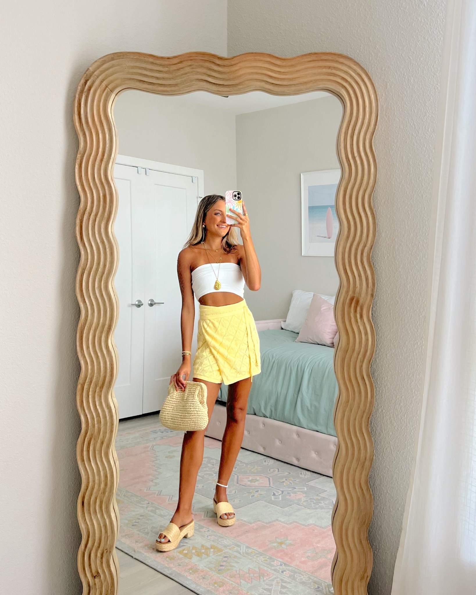 summer vacation outfit. pieces from petal and pup 💗+ this is perfect for vacation 