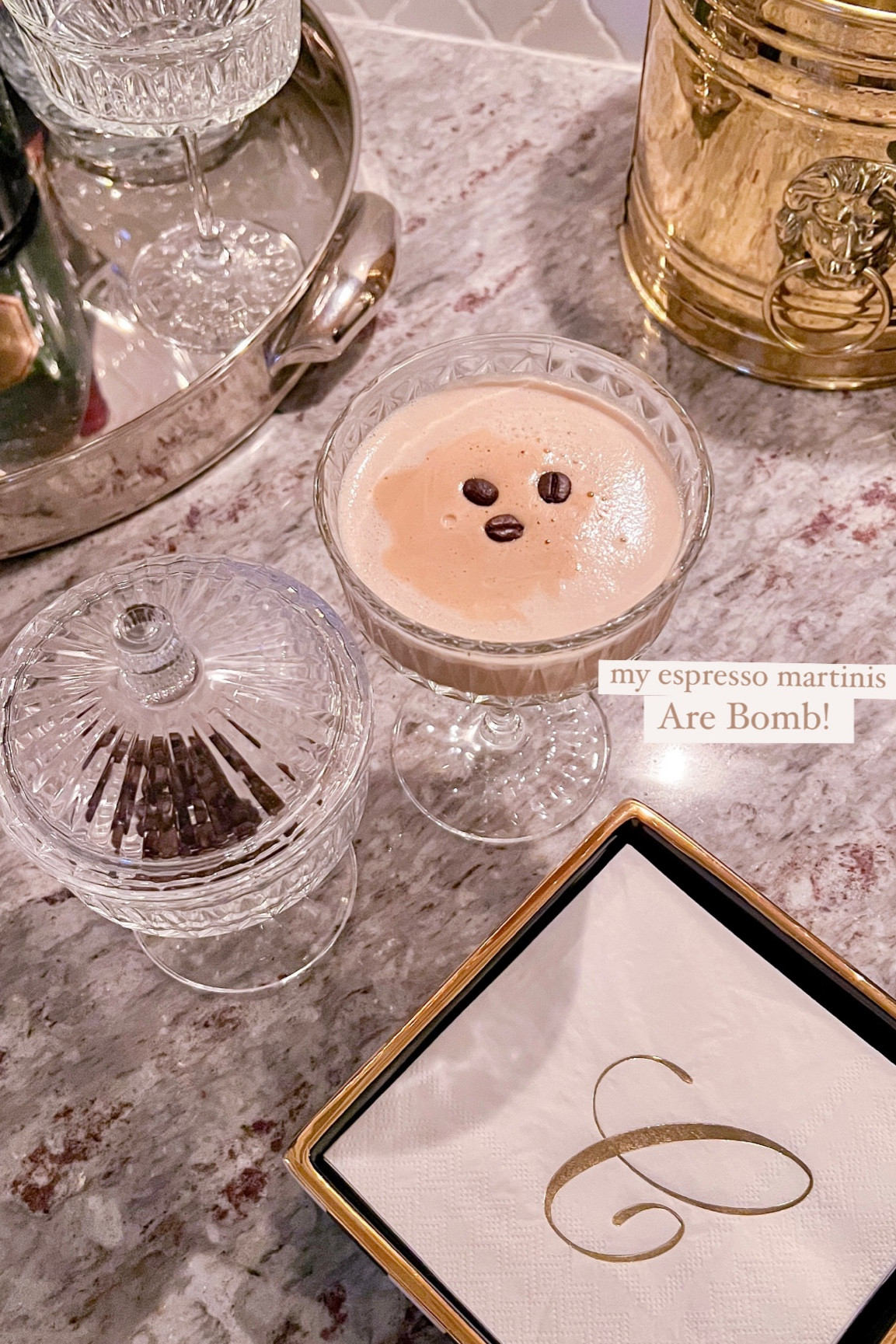 Espresso Martinis 🤎

#LTKfindsunder100 #LTKparties #LTKhome