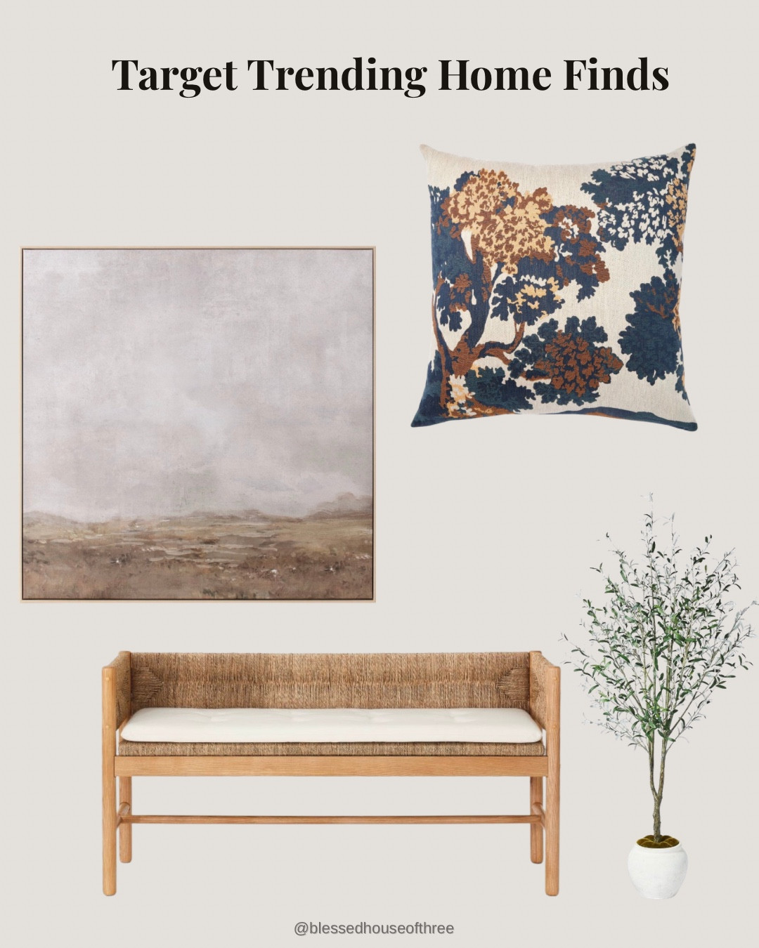 Target trending home finds that look designer but are budget friendly 🤍 Sharing my favorite neutral pieces that work beautifully in entryways, living rooms, and bedrooms. These are timeless, elevated, and easy to mix into almost any home style — save this post for later and tap to shop while they’re in stock.

#LTKFindsUnder50 #LTKFindsUnder100 #LTKHome