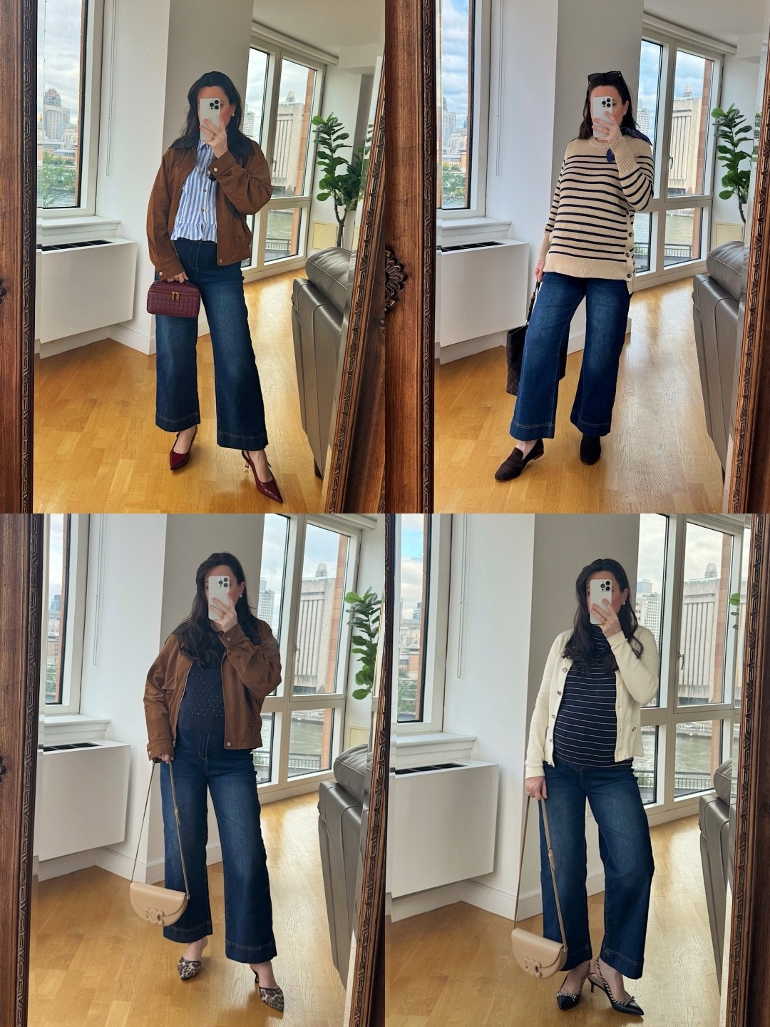 Jeans that will be your go-to maternity jeans ✨ the perfect stretch
Size S