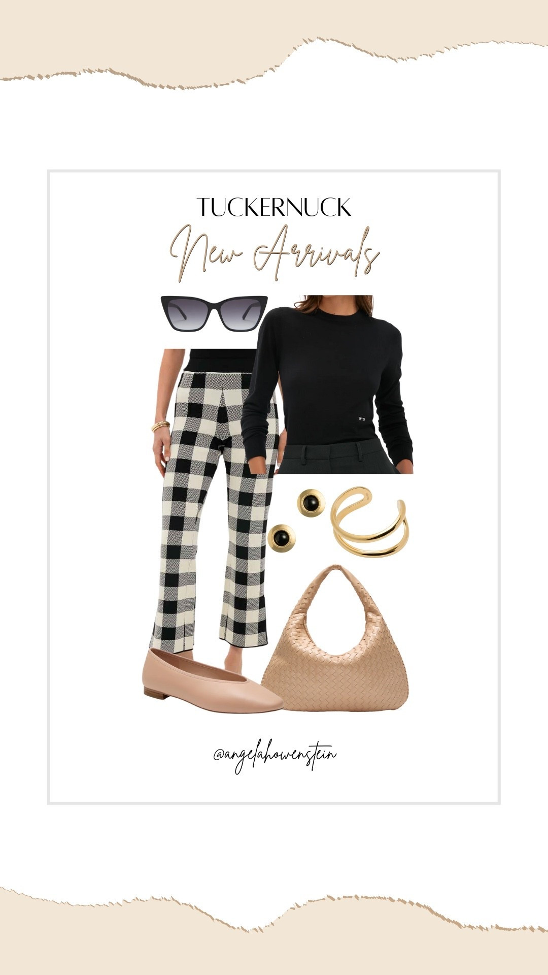 Plaid that pops!  This new arrival from Tuckernuck makes everyday dressing feel instantly polished. Just add gold accents + nude flats and you’re good to go.

#tuckernuck #ltknewarrivals #falloutfitinspo #plaidpants #ltkfashion


#LTKStyleTip #LTKItBag #LTKOver40