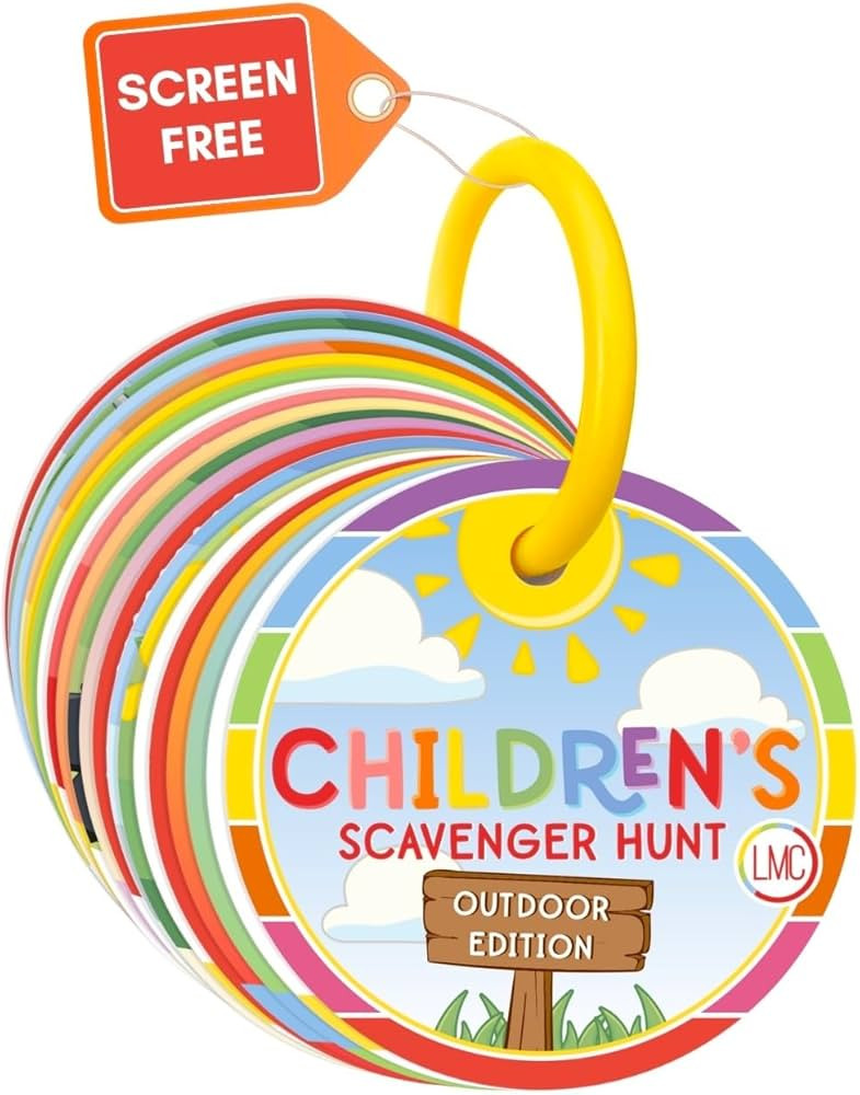 Children's Scavenger Hunt: Outdoor Edition | Toddler Activities | Games for 2, 3 Year Old's & Up ... | Amazon (US)