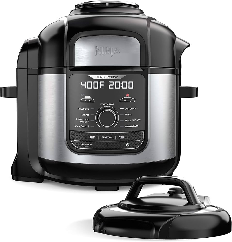 Ninja FD401 LP3 Foodi 12-in-1 Deluxe XL 8 qt. Pressure Cooker & Air Fryer that Steams, Slow Cooks... | Amazon (US)