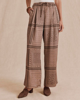 Valerie Pleated Print Pant | Spiffy & Splendid