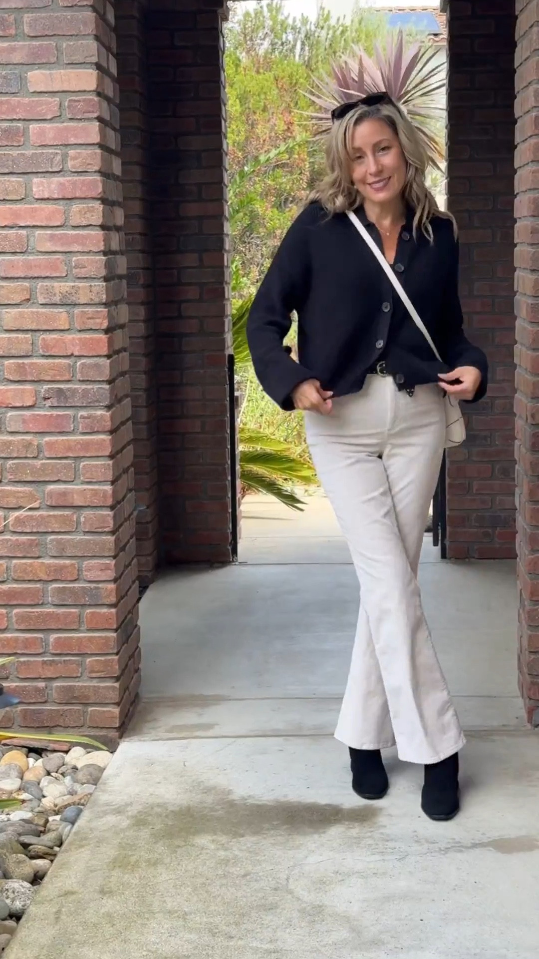 The Only Cardigan You Need This Fall 🖤🤍

I am obsessed with this simple, structured **Cotton Cardigan** from Quince (linked!). It's the perfect weight for transitional weather and the slightly cropped fit is so flattering.

I've paired it with my favorite flared cream corduroy trousers and black waterproof suede boots for a classic, sophisticated, high-contrast look that works for the office, dinner, or anywhere in between. It's giving quiet luxury on a budget!

Tap to shop this essential knitwear piece and the full black & white outfit!

#quince #quincefinds #cottoncardigan #blackcardigan #knitwear #quietluxury #cleangirlaesthetic #minimalstyle #falloutfit #fallfashion #transitionalstyle #blackandwhite #creamtrousers #flaredpants #ltkfall #ltkstyle #ltkworkwear #elevatedbasics #affordablefashion



#LTKShoeCrush #LTKOver40 #LTKSeasonal