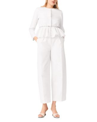 Cropped Jacket with Embellished Belt & Balloon Suit Trousers | Bloomingdale's (US)