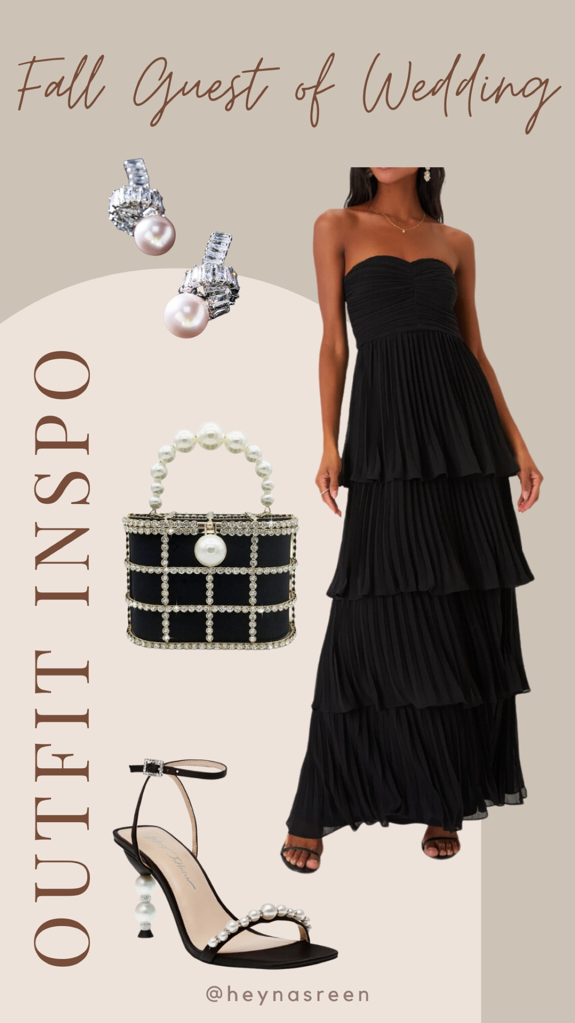 Fall Guest of Wedding - you can never go wrong with a chic black dress! 

#LTKStyleTip