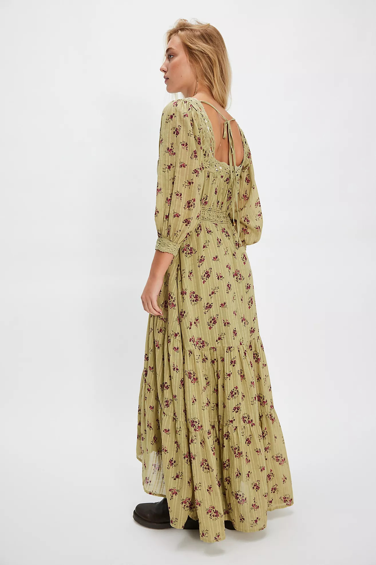 Morning Meadows Long-Sleeve Maxi Dress | Free People (Global - UK&FR Excluded)